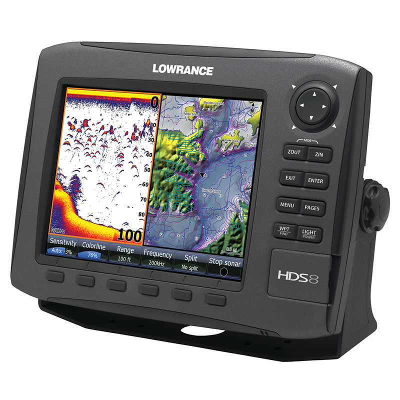 Lowrance HDS 8m Gen2 GPS/Chartplotter Colori - Clicca l'immagine per chiudere